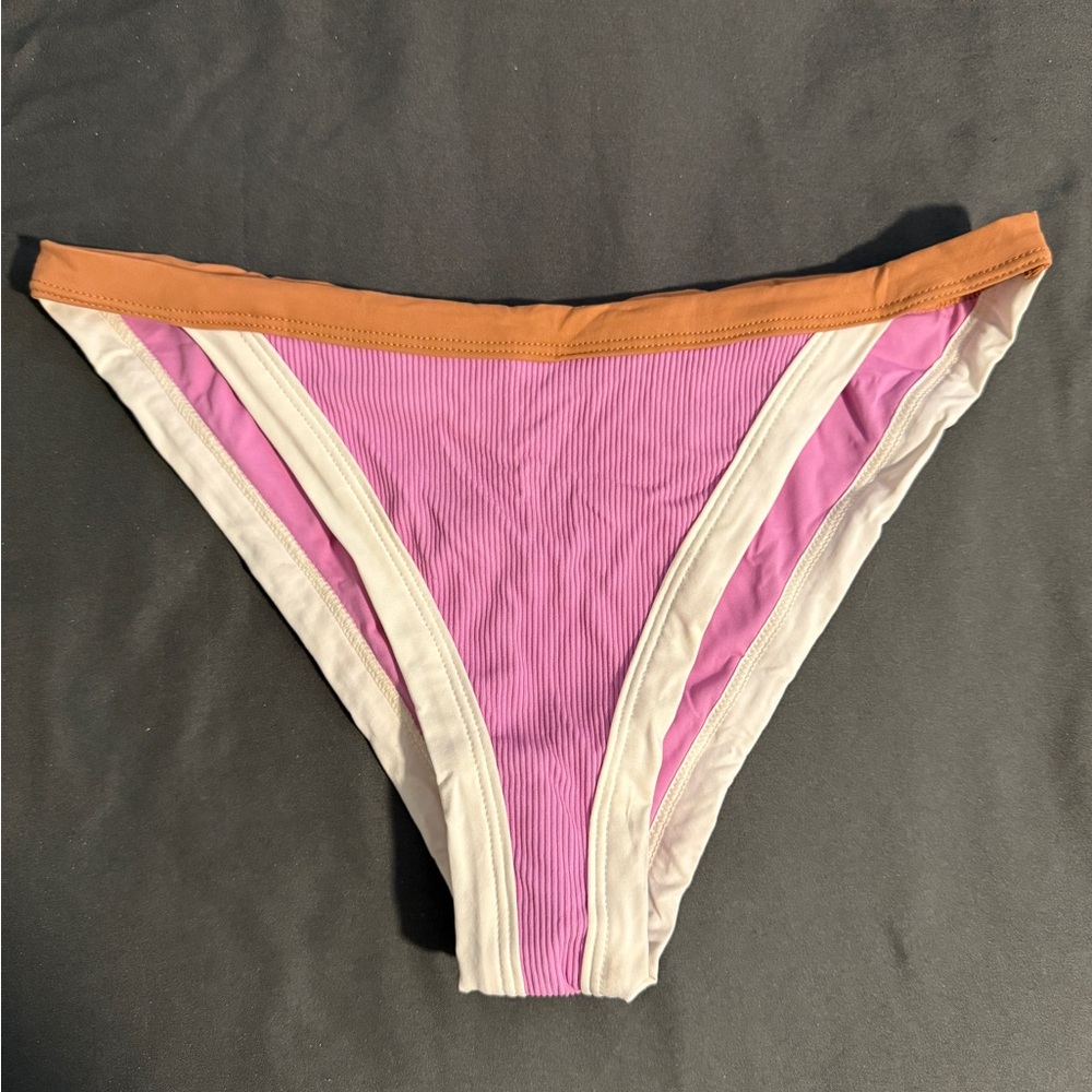 L*Space Pink and Orange Bikini Swimwear